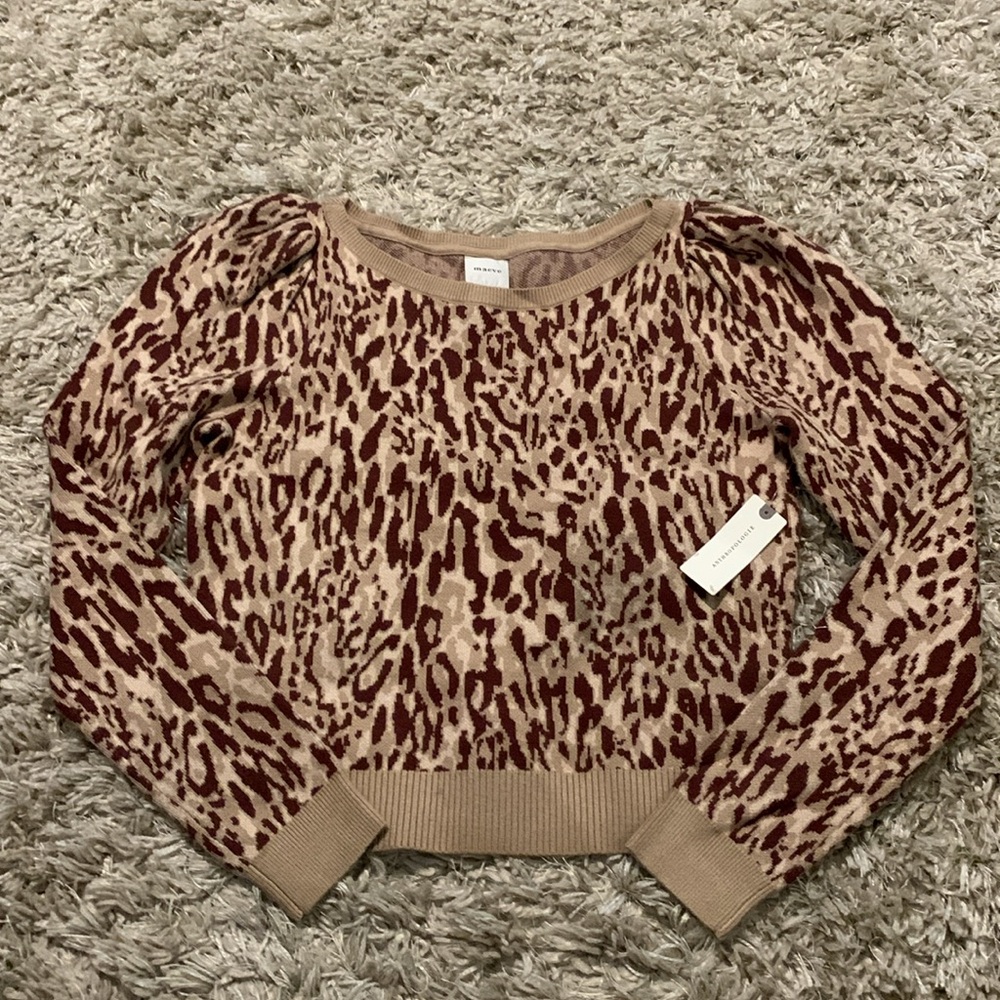 Maeve Puff-Sleeve Pullover Sweater - Picture 4 of 6
